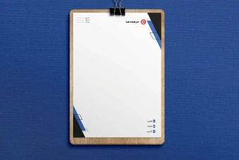 طرح لایه باز سربرگ شرکتی