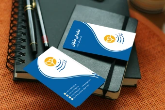 طرح لایه باز کارت ویزیت بیمه پارسیان