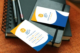 کارت ویزیت تبلیغات دفتر بیمه پارسیان