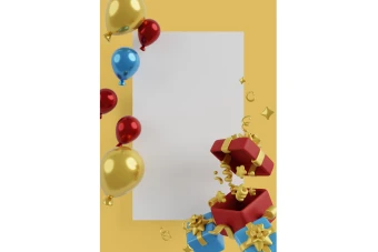 فایل پس زمینه جشن تولد با کیفیت بالا