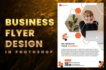 قالب لایه باز پوستر و تراکت تبلیغاتی