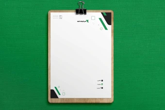 طرح لایه باز سربرگ شرکتی