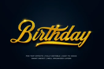 استایل متن طلایی زرد