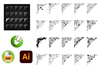 مجموعه وکتور گوشه شماره 5
