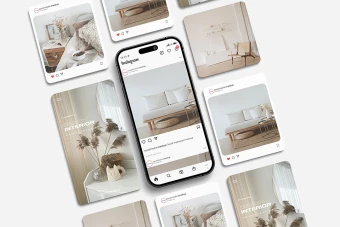 دانلود موکاپ لایه باز شبکه های اجتماعی
