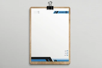 طرح لایه باز سربرگ شرکتی