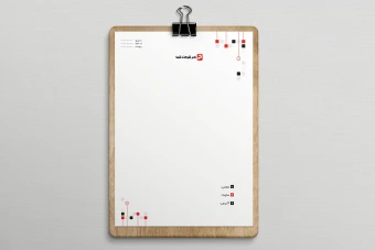 طرح لایه باز سربرگ شرکتی