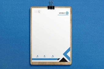 طرح لایه باز سربرگ شرکتی