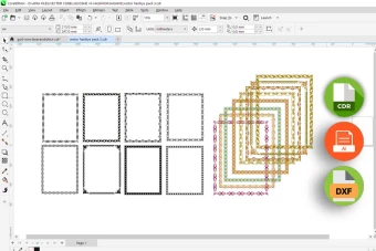 پکیج وکتور حاشیه - قاب - شماره 3
