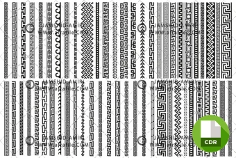 پکیج وکتور حاشیه - قاب - شماره 2