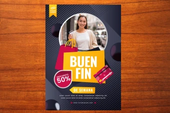 قالب لایه باز تراکت یا پوستر تبلیغاتی تخفیف فروش به مناسبت  نوروز برای تمامی مشاغل تجاری شماره 44