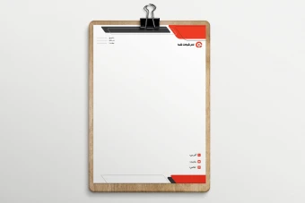 طرح لایه باز سربرگ شرکتی