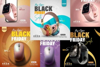 پس زمینه پست اینستاگرام ساعت فروشی لوازم الکترونیکی