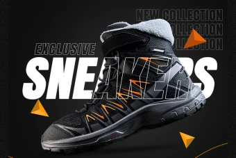 دانلود فایل لایه باز پست اینستاگرام تبلیغ کفش - PSD