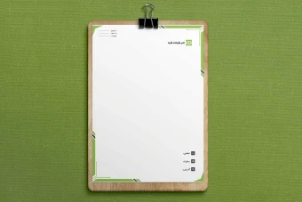 طرح لایه باز سربرگ شرکتی