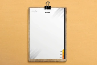 طرح لایه باز سربرگ شرکتی