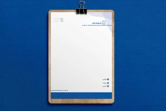 طرح لایه باز سربرگ شرکتی