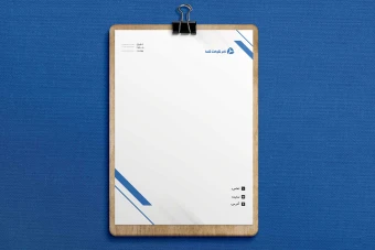 طرح لایه باز سربرگ شرکتی