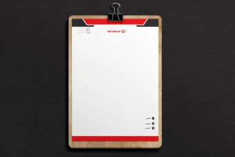 طرح لایه باز سربرگ شرکتی