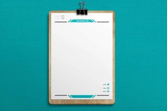 طرح لایه باز سربرگ شرکتی