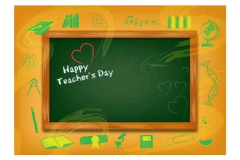 قالب تکسچر تبریک روز معلم