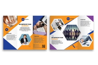 بروشور سه لتی تبلیغاتی دورو