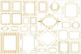 قاب اسلیمی بدون بکگراند با کیفیت بالا