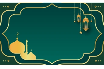 فایل لایه باز پس زمینه ماه رمضان