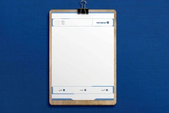 طرح لایه باز سربرگ شرکتی