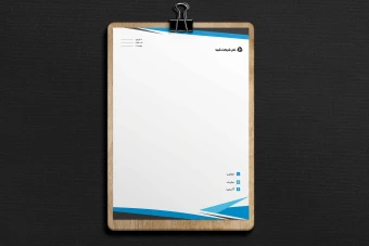 طرح لایه باز سربرگ شرکتی