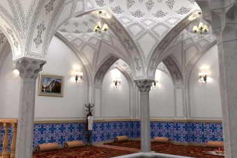 صحنه آماده رستوران سنتی