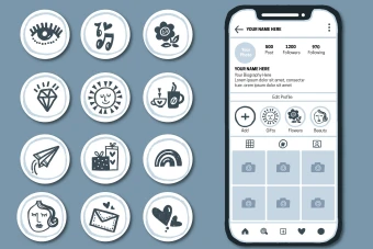 کاور هایلایت اینستاگرام کد 5006