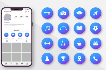 کاور هایلایت اینستاگرام کد 5007