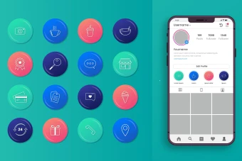 کاور هایلایت اینستاگرام کد 5008
