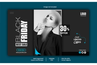 بنر تخفیف سایت لایه باز