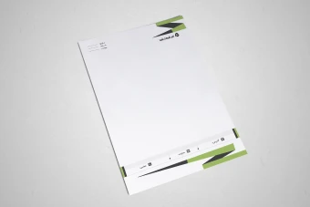 طرح لایه باز سربرگ شرکتی