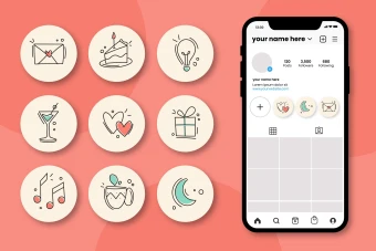 کاور هایلایت اینستاگرام