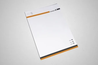 طرح لایه باز سربرگ شرکتی