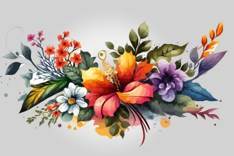 وکتور گل کد 6004