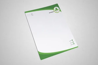 طرح لایه باز سربرگ شرکتی