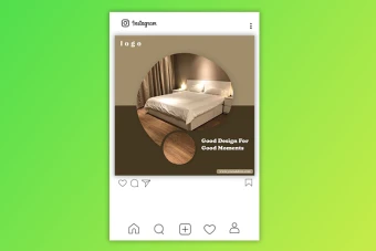 قالب پست اینستاگرام