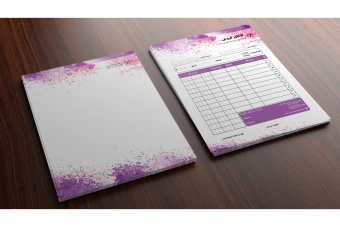 فایل لایه باز ست سربرگ و فاکتور شرکتی و اداری