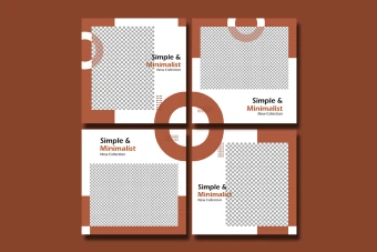 قالب پست اینستاگرام