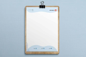 طرح لایه باز سربرگ شرکتی