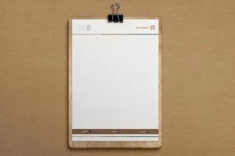 طرح لایه باز سربرگ شرکتی