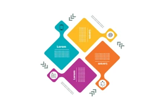 دانلود وکتور اینفوگرافیک لایه باز ایلاستریتور