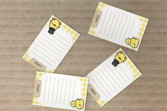 نوت یادداشت مدل جوجه کد 8536