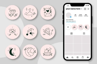 کاور هایلایت اینستاگرام کد 5014