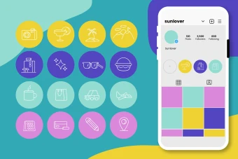 کاور هایلایت اینستاگرام کد 5015