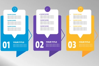 دانلود وکتور اینفوگرافیک لایه باز ایلاستریتور